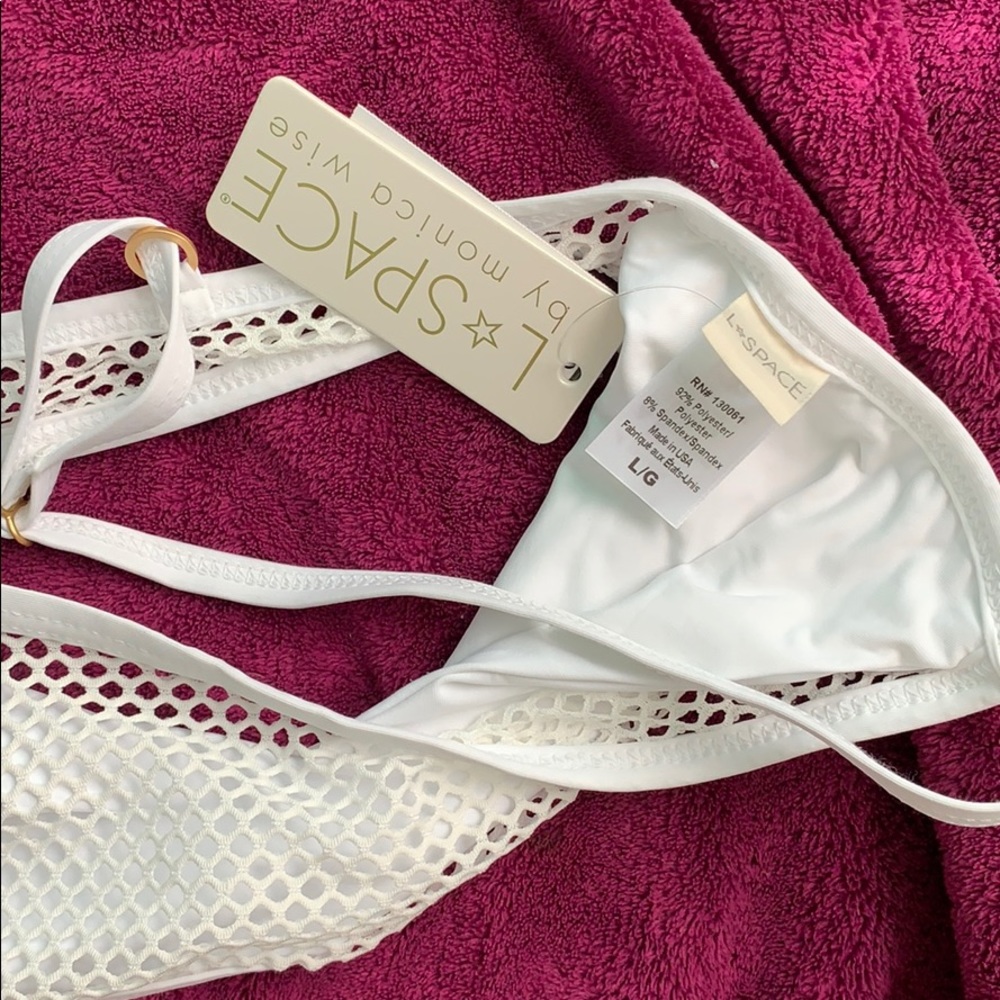 NWT L*SPACE Stevie/Naomi Mesh bikini set - Picture 4 of 6